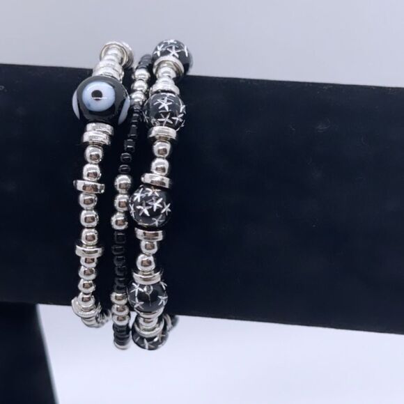 NWT Wool + Pepper Co S&B Bracelet Stack (3) - Picture 3 of 4